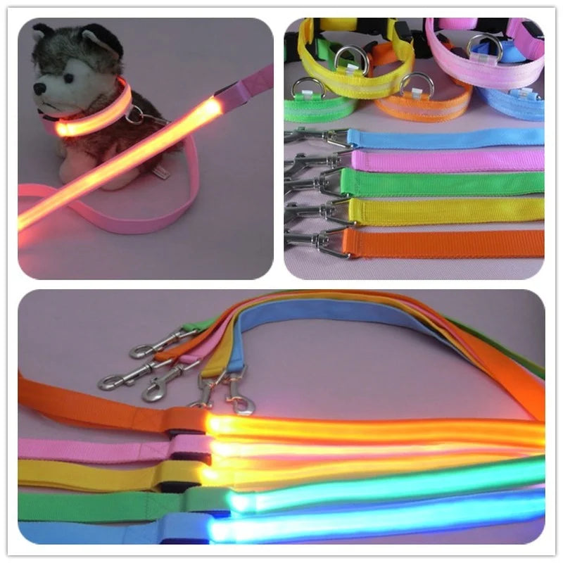 "LumiWalk™ - Correa LED de Seguridad Recargable"