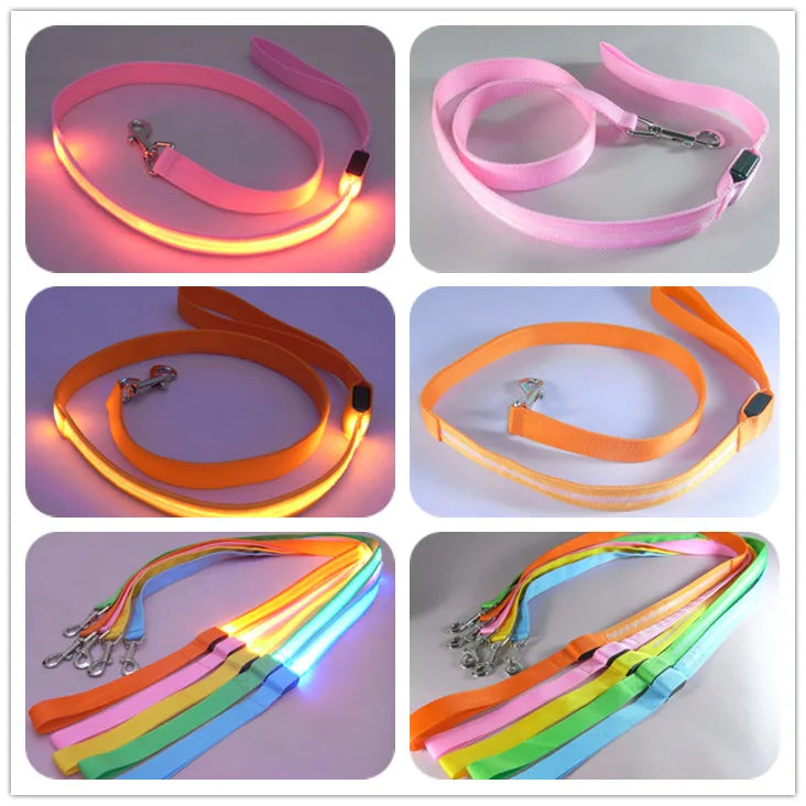 "LumiWalk™ - Correa LED de Seguridad Recargable"